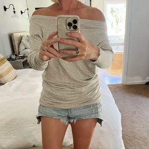 Off Shoulder Modal Top